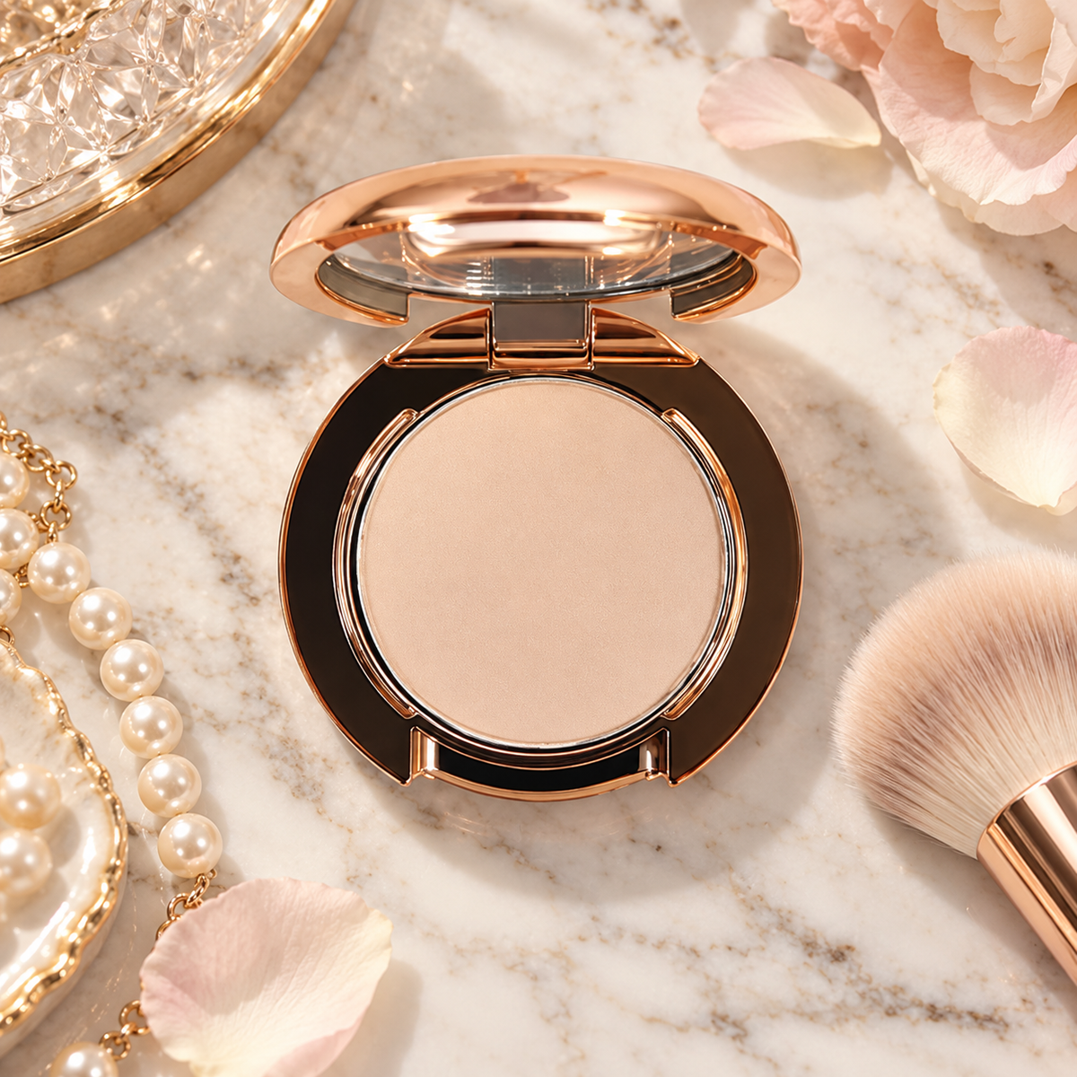 ✨ Setting Powder Compact | Silky Pressed Formula | Smooth Soft-Focus Finish