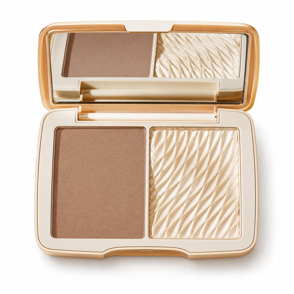 ✨ Face Contour | Dual-Tone Sculpting Palette | Soft Defined Glow