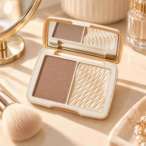 ✨ Face Contour | Dual-Tone Sculpting Palette | Soft Defined Glow