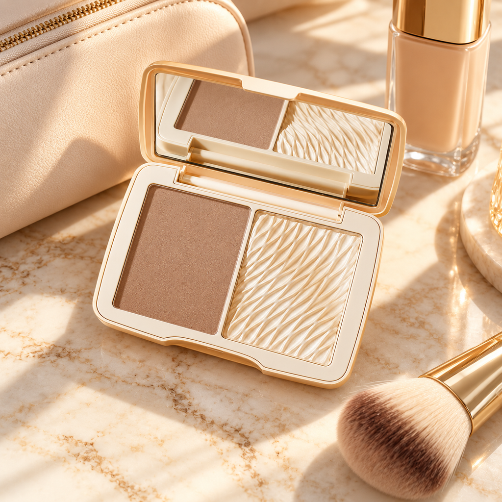 ✨ Face Contour | Dual-Tone Sculpting Palette | Soft Defined Glow