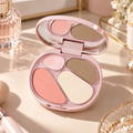 🌸 Face Makeup | Blush & Highlighter Palette | Fresh Sculpted Glow