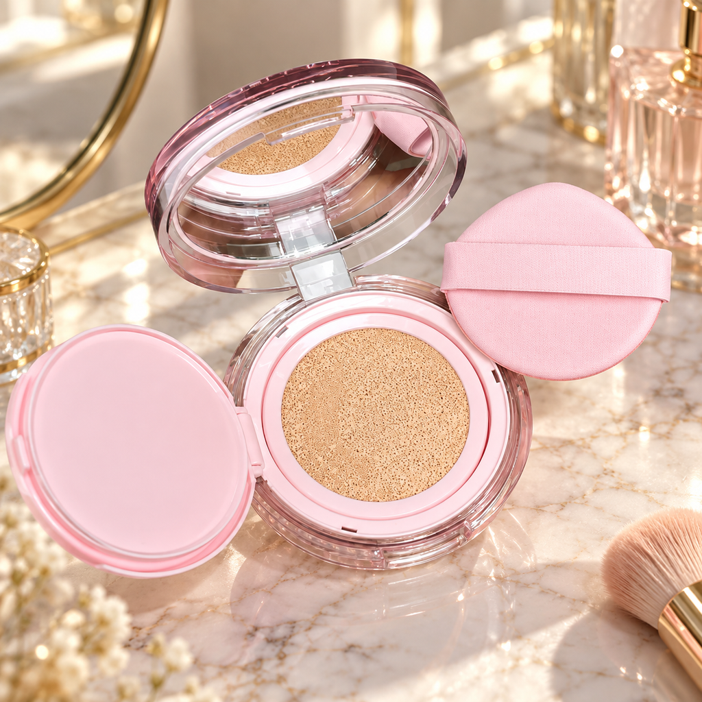 🌸 Cushion Foundation | Lightweight Buildable Coverage | Fresh Natural Finish