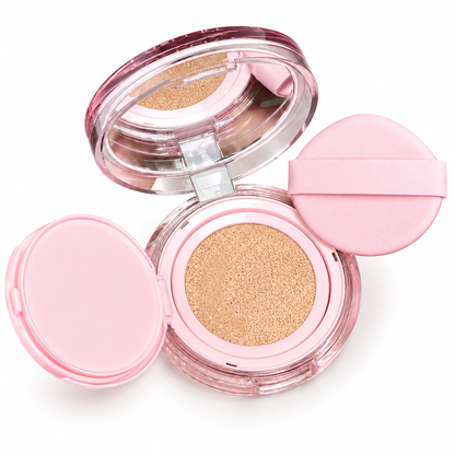 🌸 Cushion Foundation | Lightweight Buildable Coverage | Fresh Natural Finish