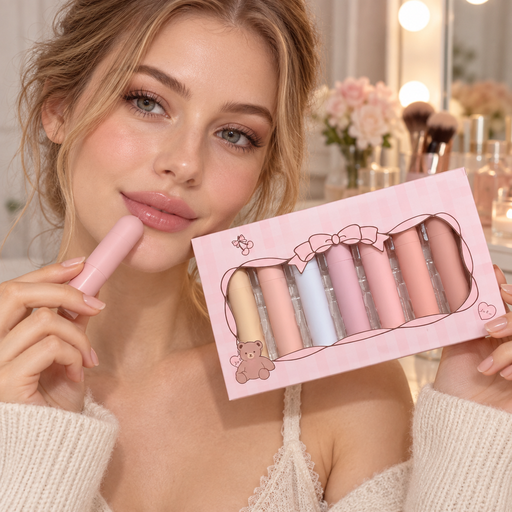 💗 Lip Gloss Set | Multi-Shade Color Collection | Glossy Everyday Finish