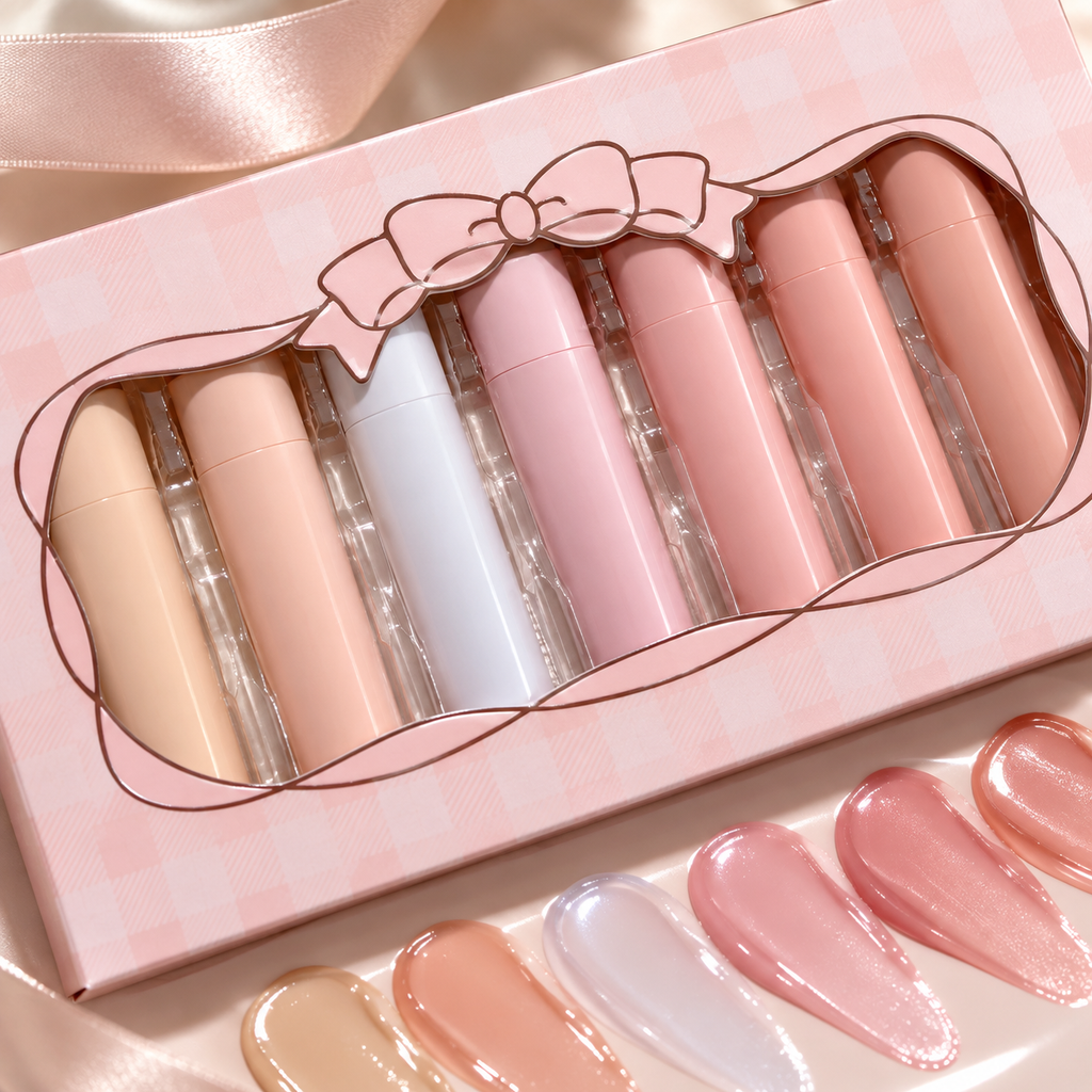 💗 Lip Gloss Set | Multi-Shade Color Collection | Glossy Everyday Finish