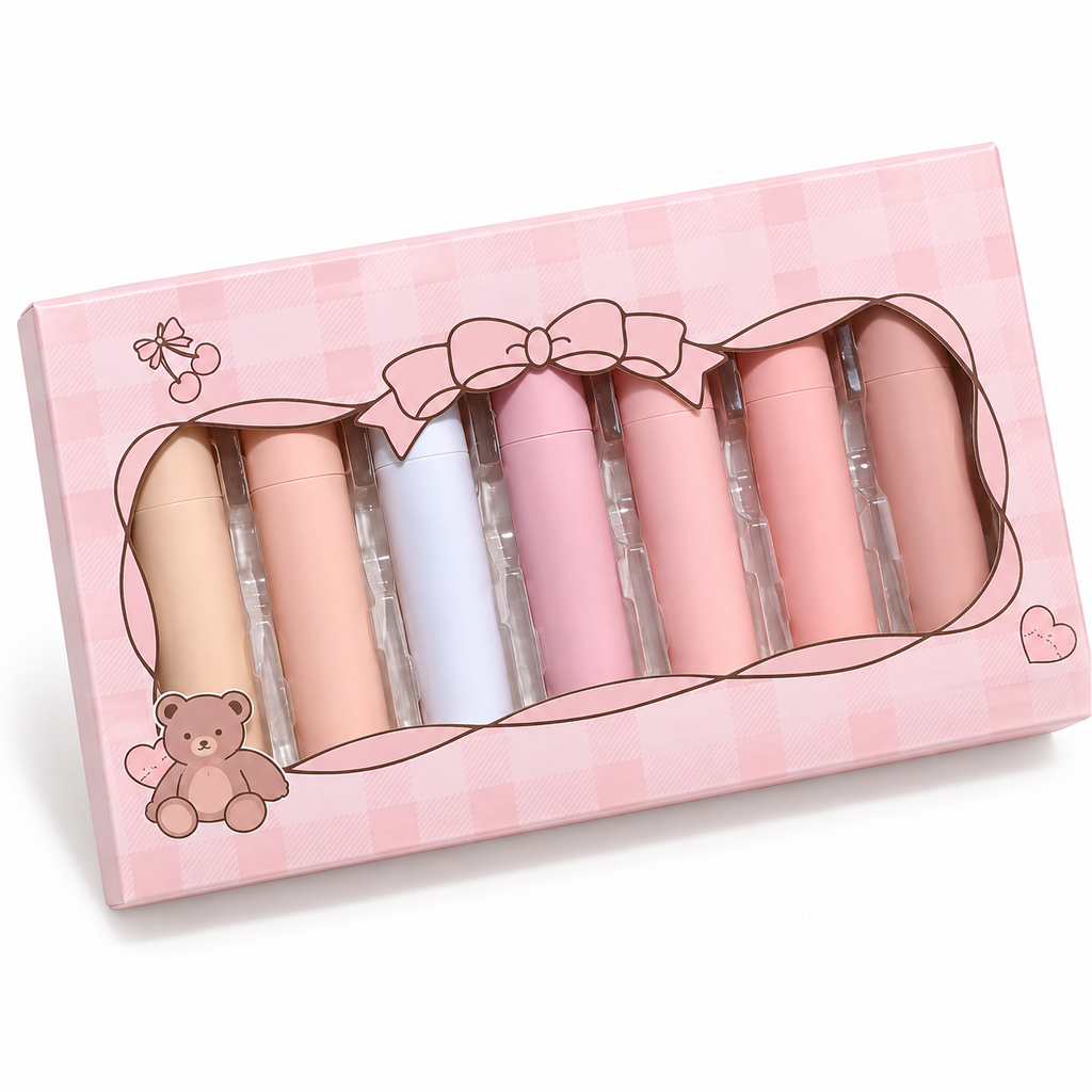 💗 Lip Gloss Set | Multi-Shade Color Collection | Glossy Everyday Finish