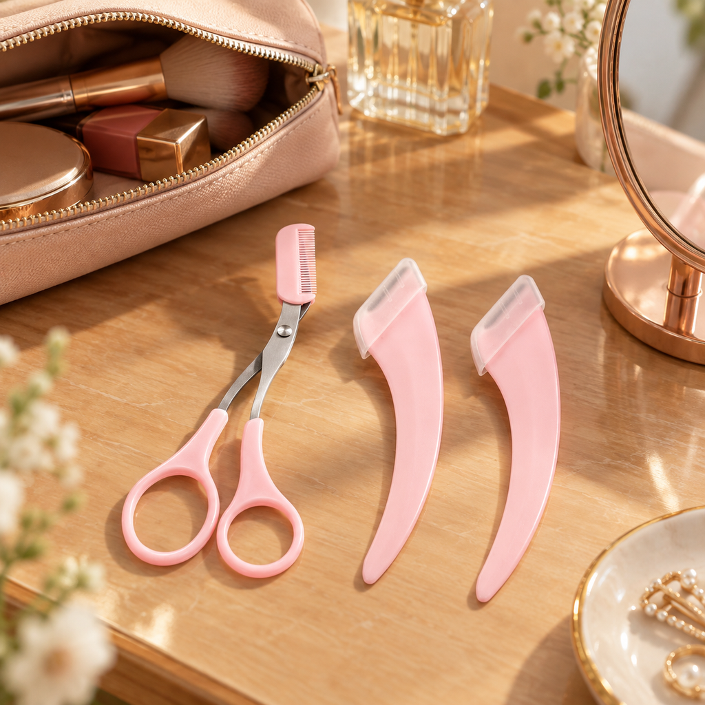 🌸 Eyebrow Styling Kit | Precision Trimming Tools | Clean Defined Brows