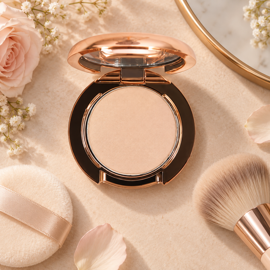 ✨ Setting Powder Compact | Silky Pressed Formula | Smooth Soft-Focus Finish