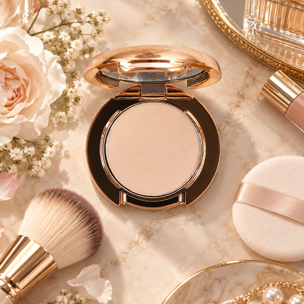 ✨ Setting Powder Compact | Silky Pressed Formula | Smooth Soft-Focus Finish