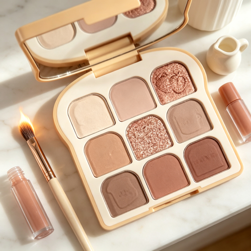 ✨ 9-Shade Eyeshadow Palette | Matte & Shimmer Tones | Soft Glam Looks