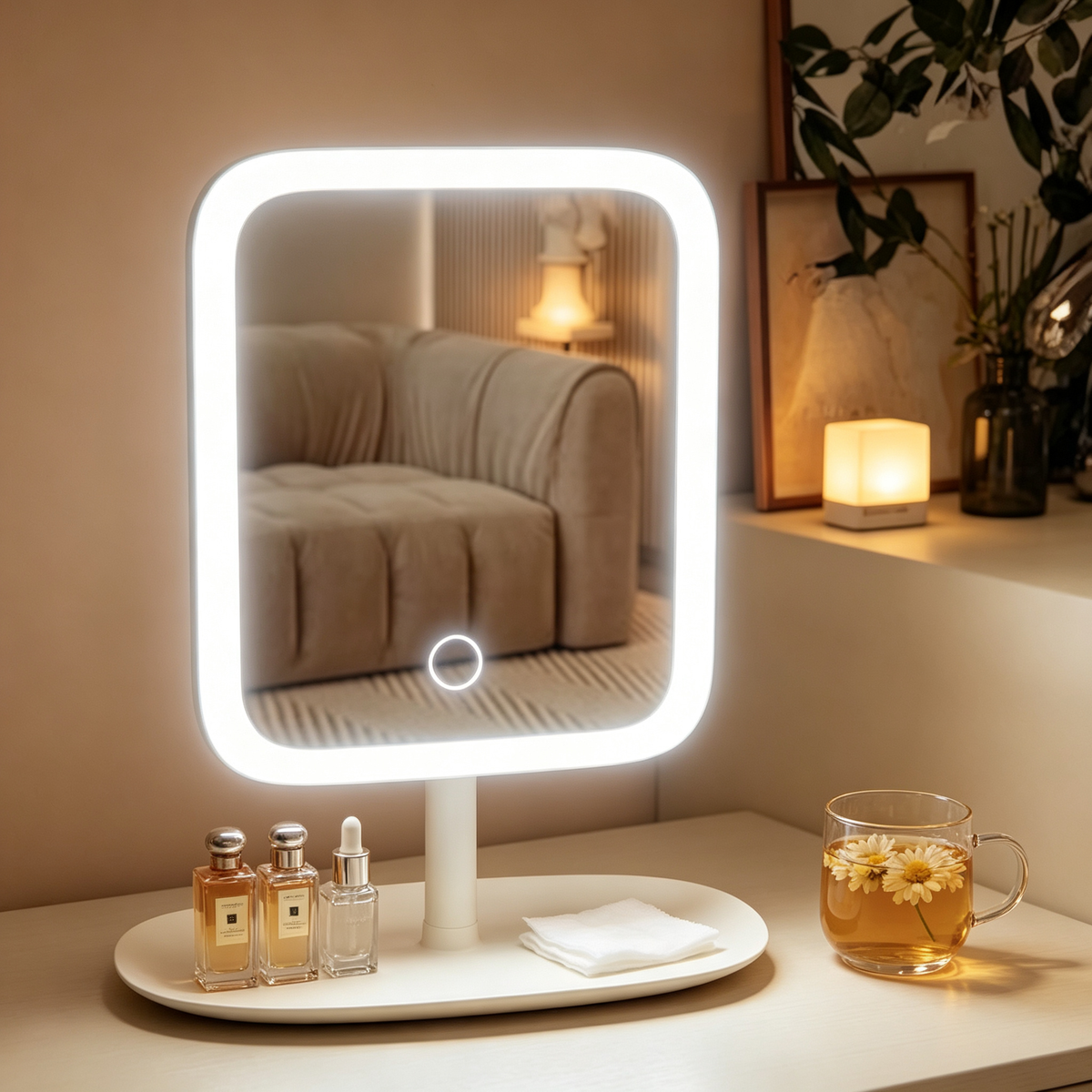 💡 LED Makeup Mirror | Illuminated Vanity Design | Clear Everyday Beauty View