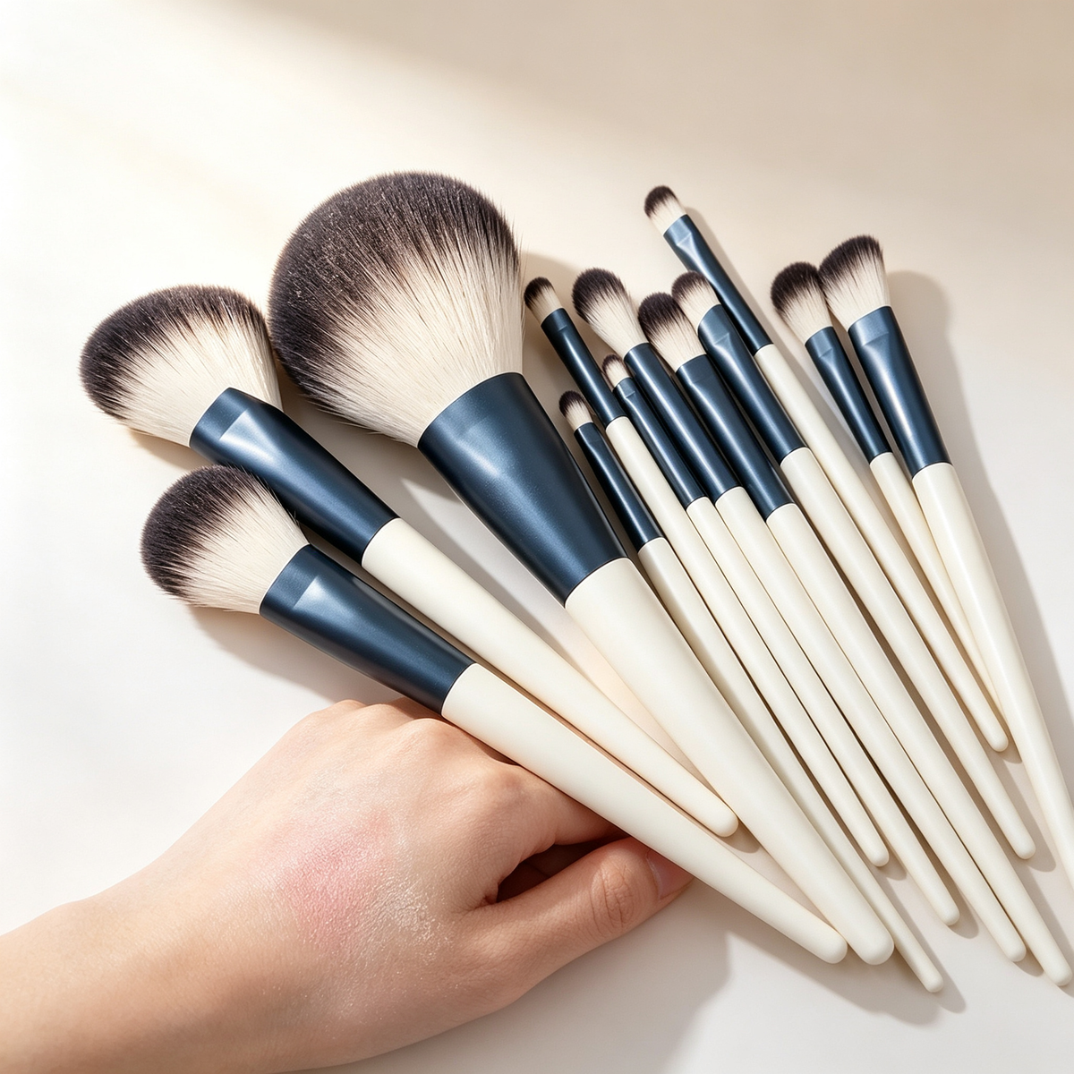 🖌️ Makeup Brush Set | Soft Dense Bristles | Complete Everyday Beauty Kit